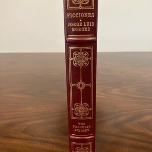 Ficciones by Jorge Luis Borges .1980 Franklin Library. Excellent condition.